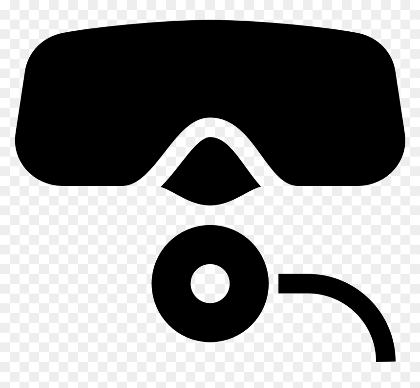Transparent Swimming Goggles Png, Png Download - scuba png
