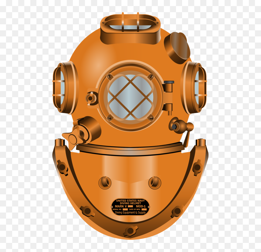 Hardware,copper,metal - Diving Helmet Png, Transparent Png - scuba png