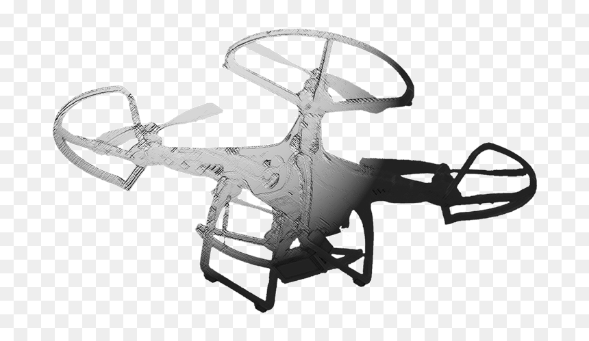 Helicopter Rotor, HD Png Download - military drone png