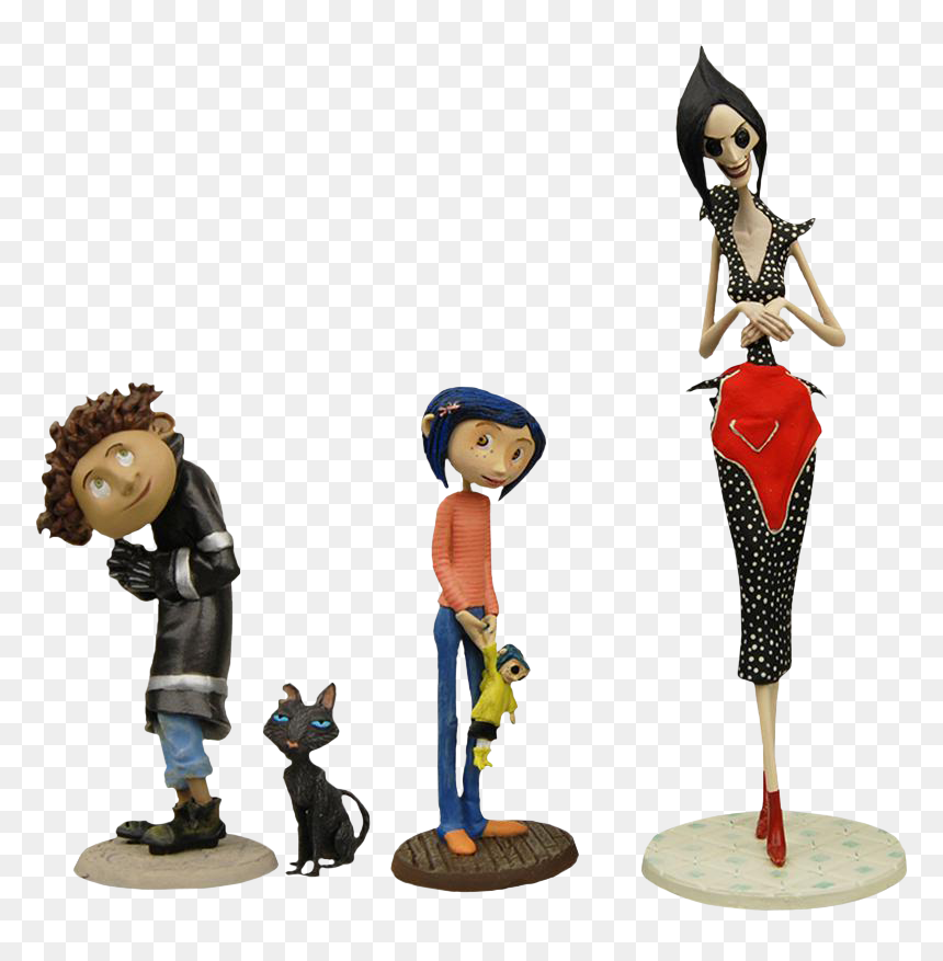 "best Of - Coraline Figures, HD Png Download - coraline png