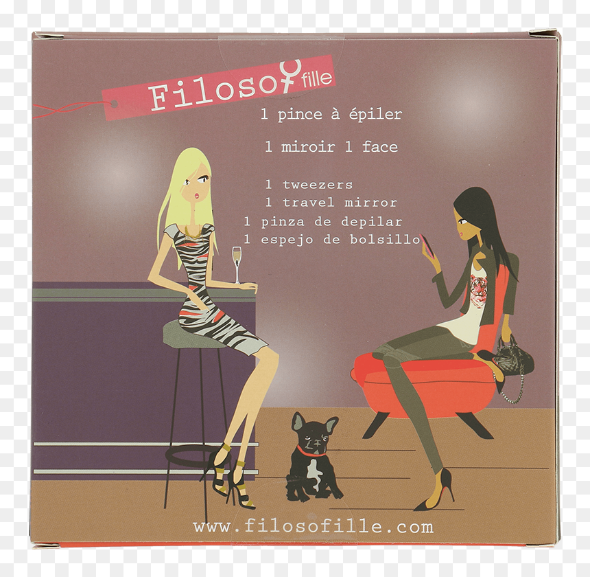 2 Pieces Beauty Kit, HD Png Download - espejo png