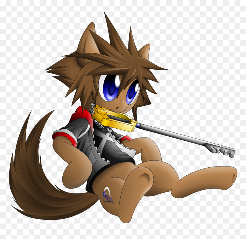 Cartoon, HD Png Download - kingdom key png