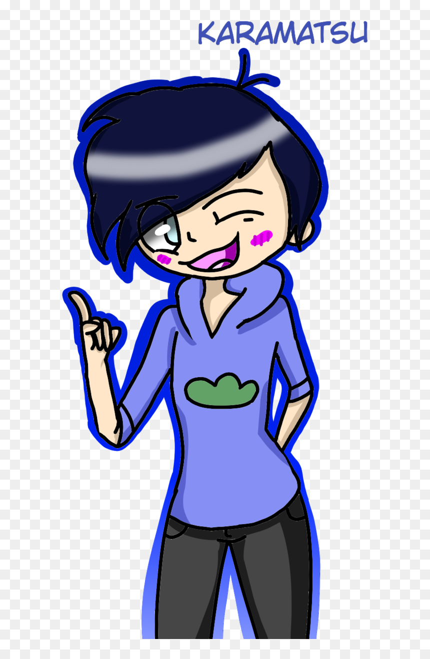 Karamatsu - Cartoon, HD Png Download - osomatsu png