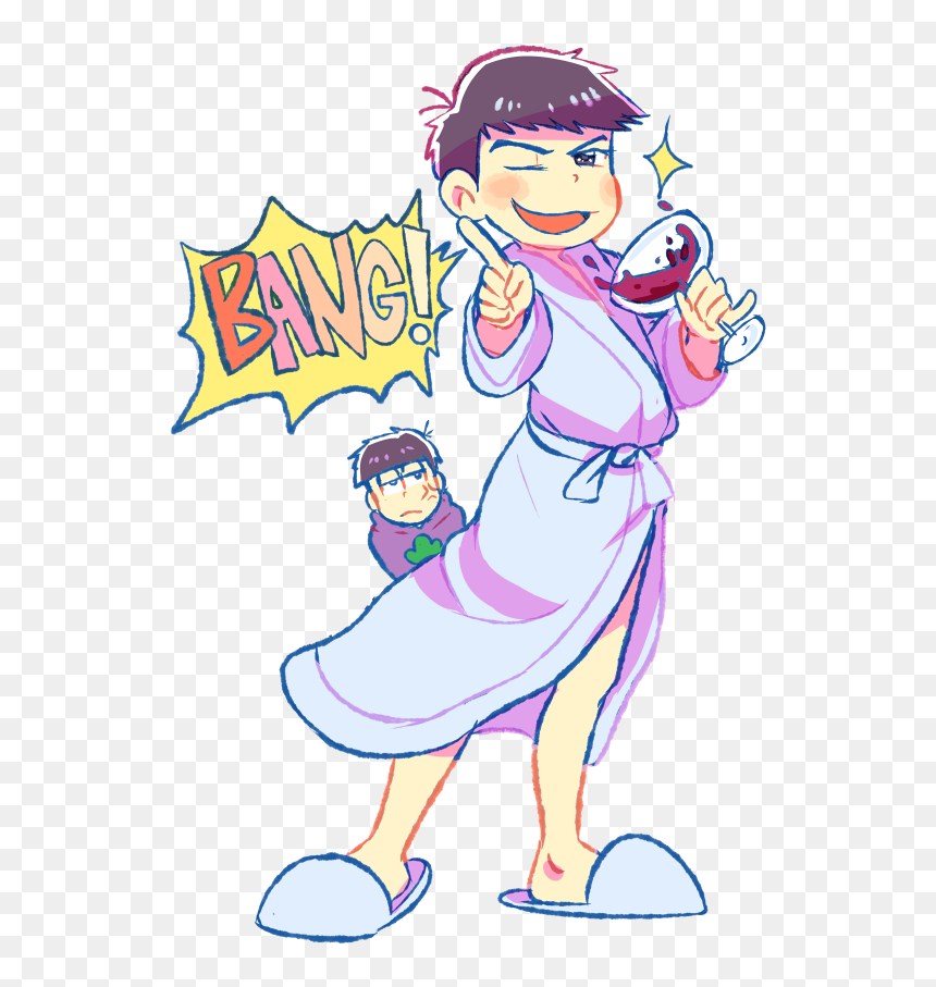 Ichimatsu, Osomatsu-san, And Karamatsu Image - Osomatsu San Karamatsu Rpg, HD Png Download - osomatsu png