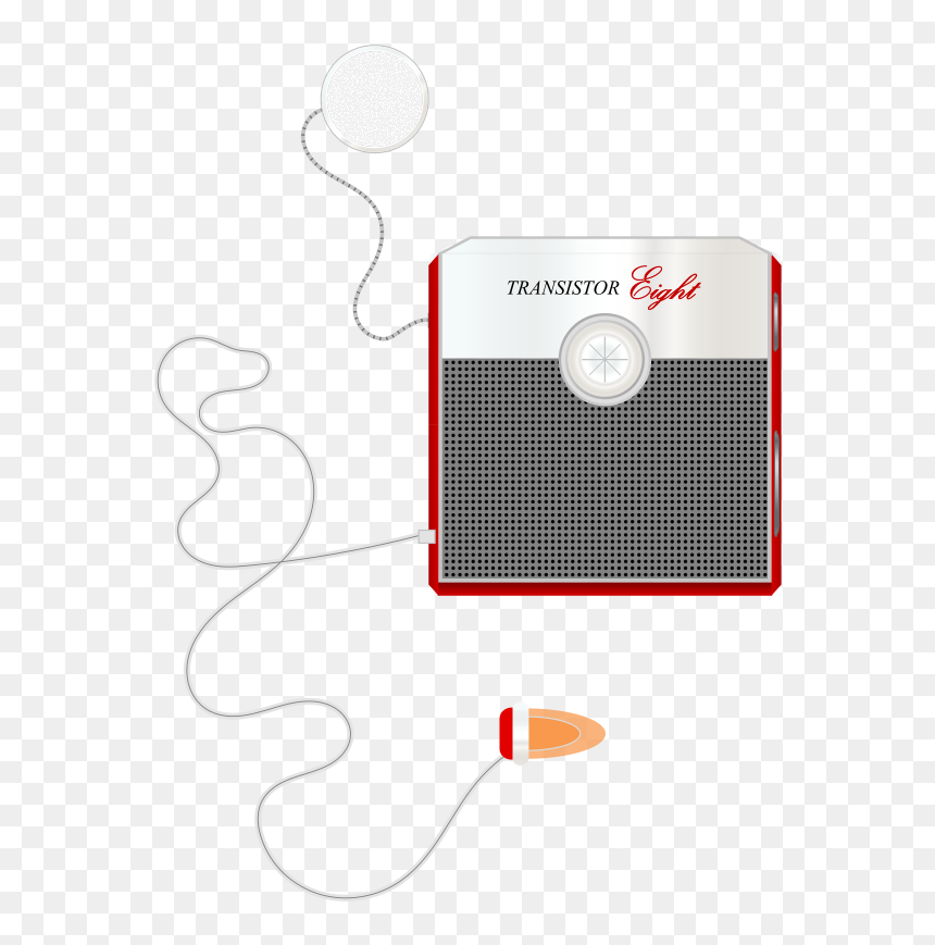 Transistor Radio - Clip Art, HD Png Download - transistor png