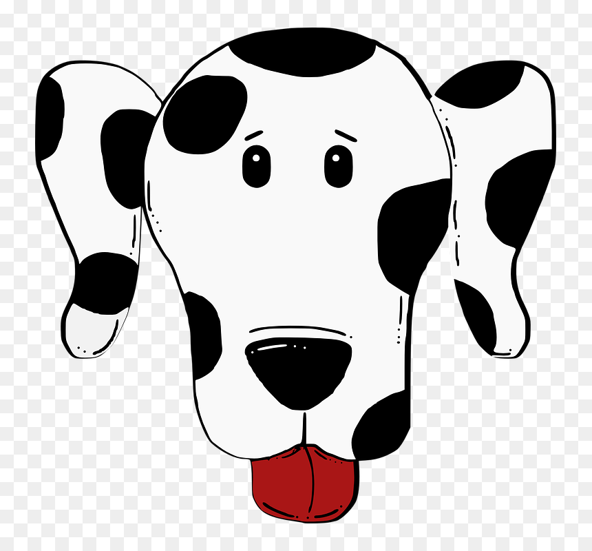 Cartoon Dog Nose, HD Png Download - tongue png