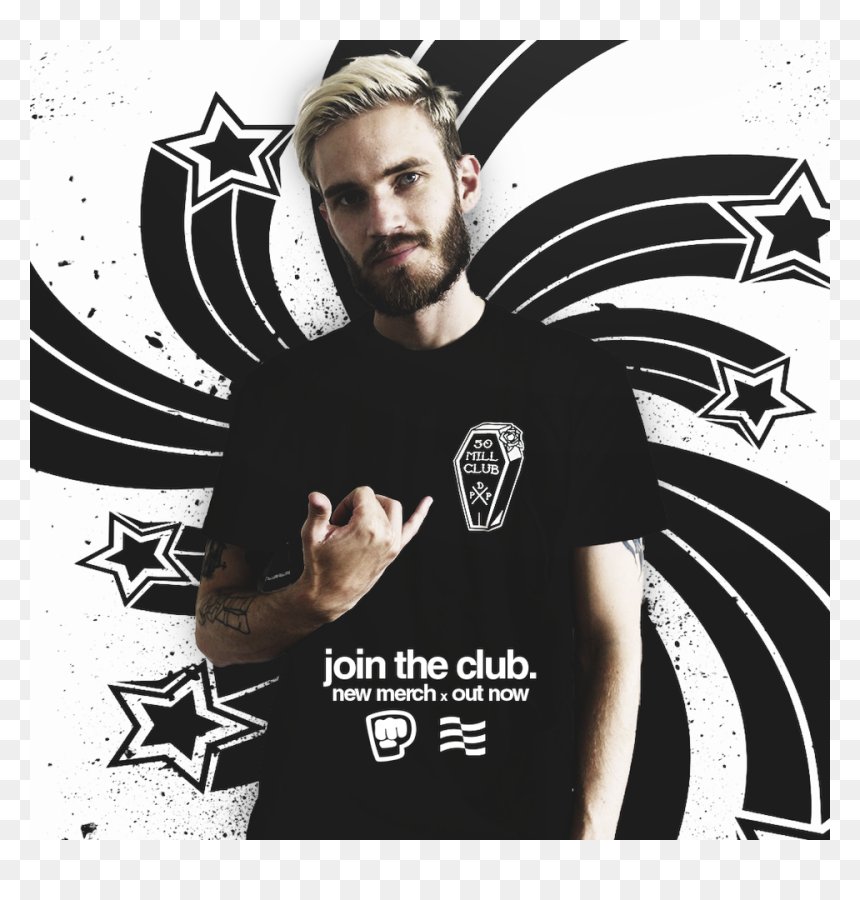 Illustration, HD Png Download - pewdiepie png