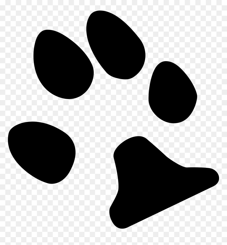 اثر اقدام الكلب, HD Png Download - dog paw png