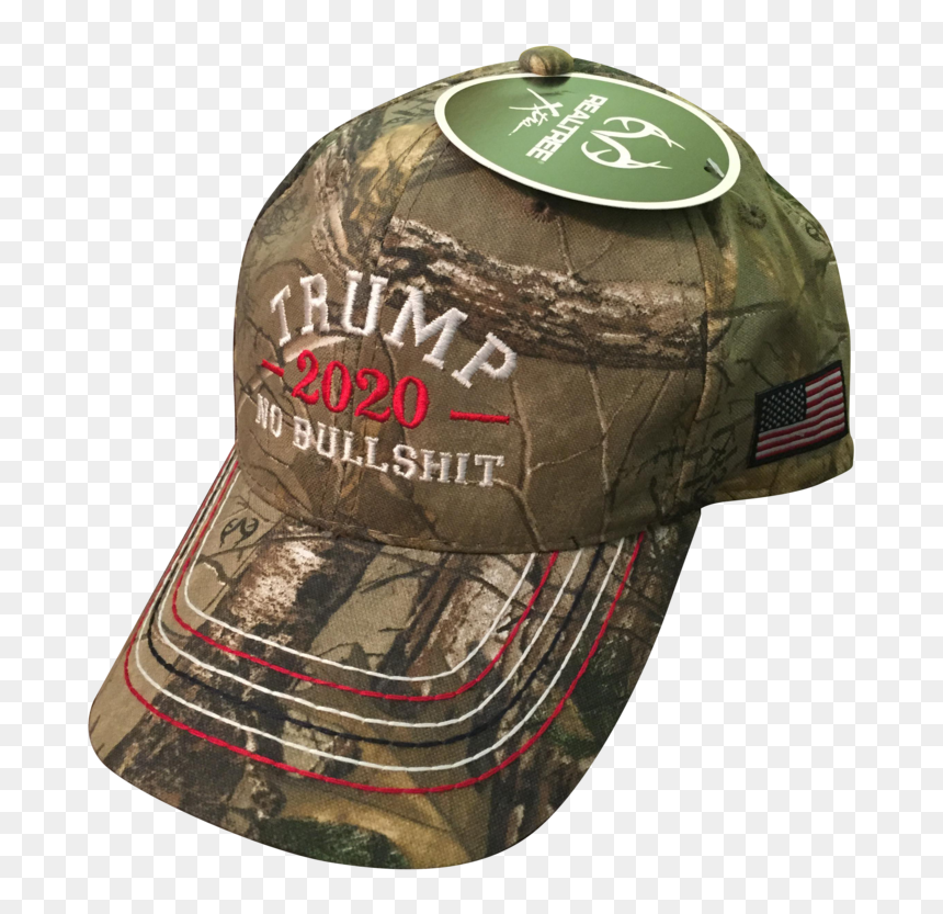 Trump 2020 No Bullshit Hat, HD Png Download - maga hat png