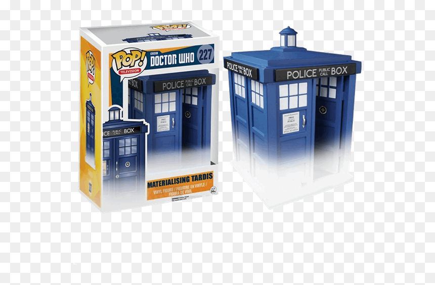 Funko Pop Doctor Who Tardis, HD Png Download - tardis png
