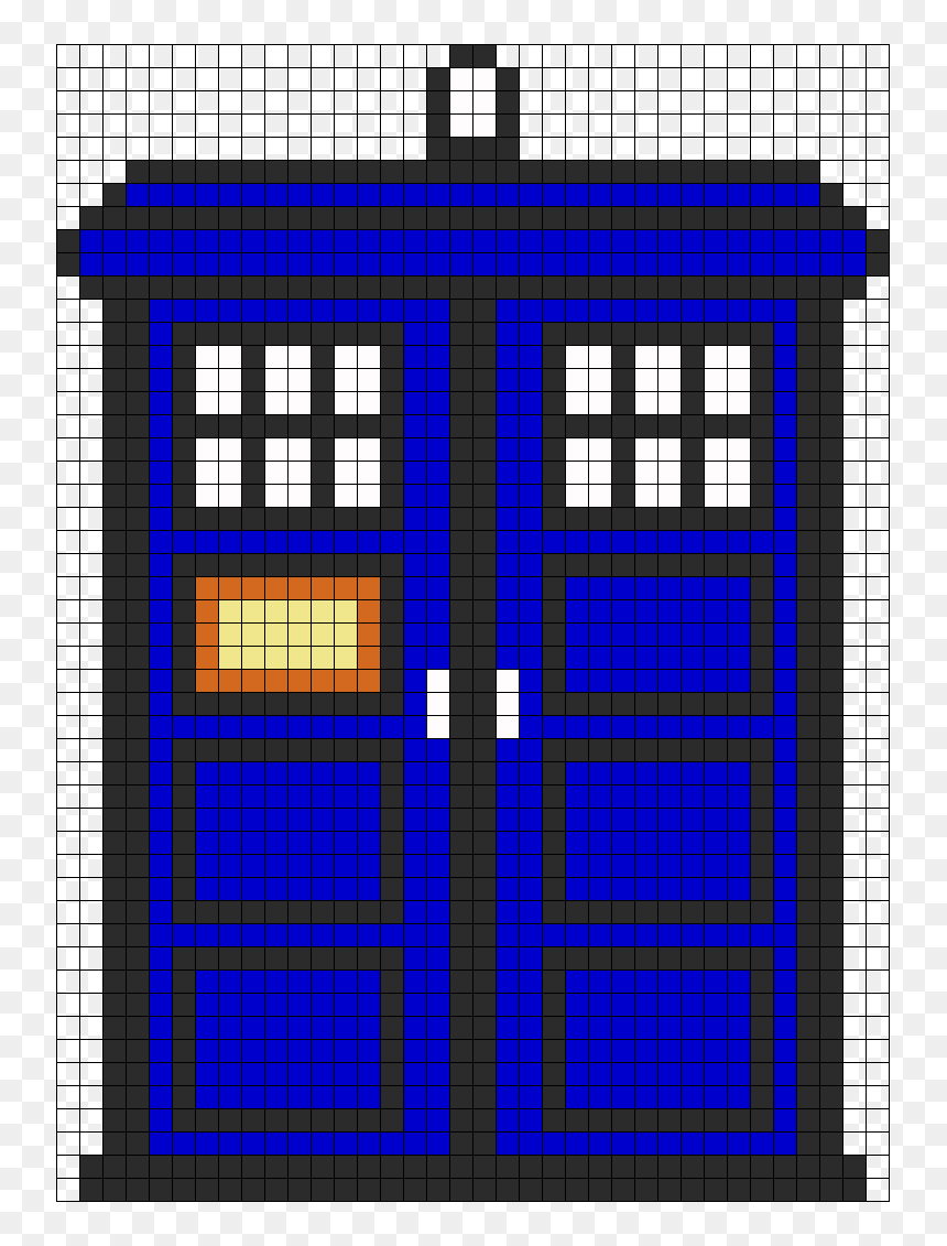 Donald Duck 8 Bit, HD Png Download - tardis png