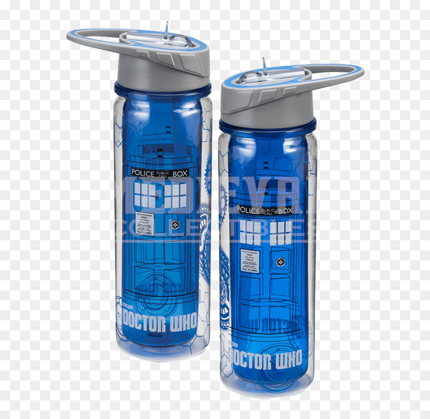 Tardis Water Bottle, HD Png Download - tardis png