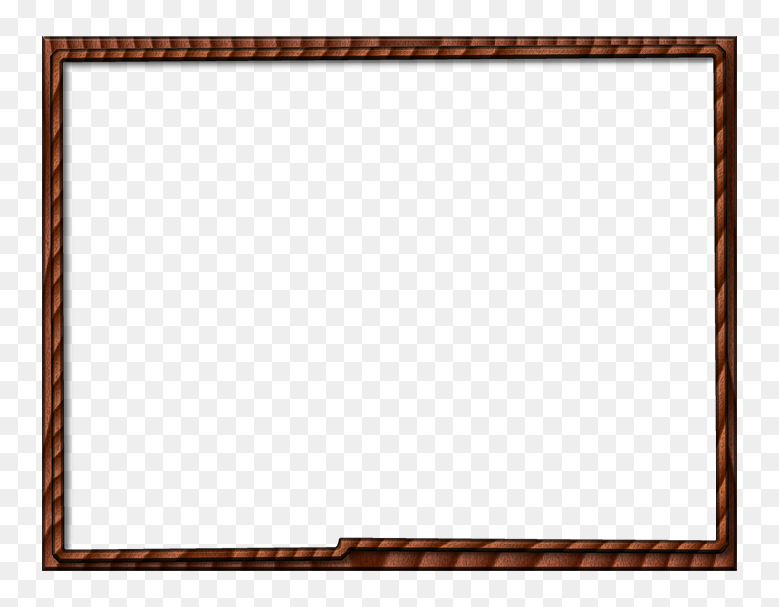 Picture Frame, HD Png Download - wood frame png
