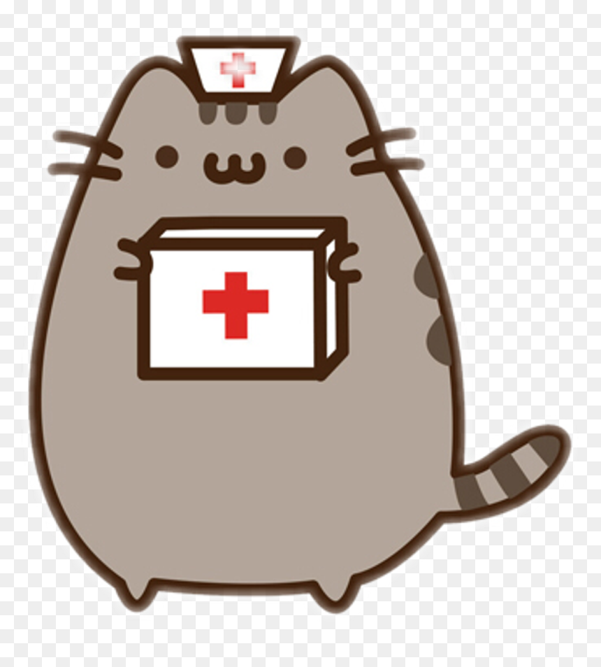 Nurse Pusheen, HD Png Download - pusheen png