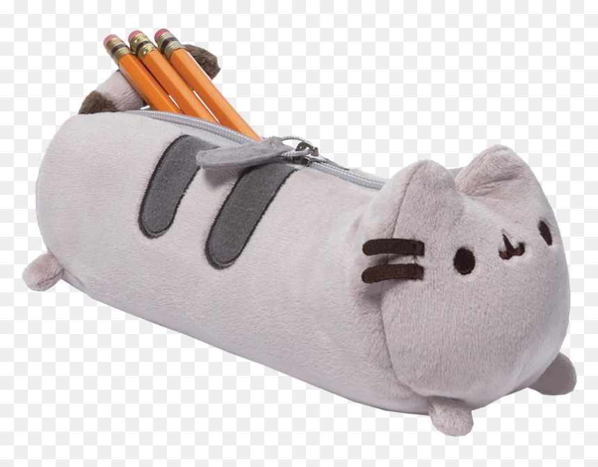 Pusheen Plush Pencil Case, HD Png Download - pusheen png