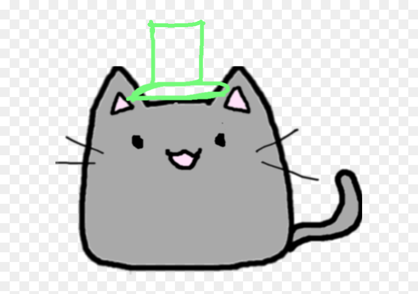 Draw Cat Fast, HD Png Download - pusheen png