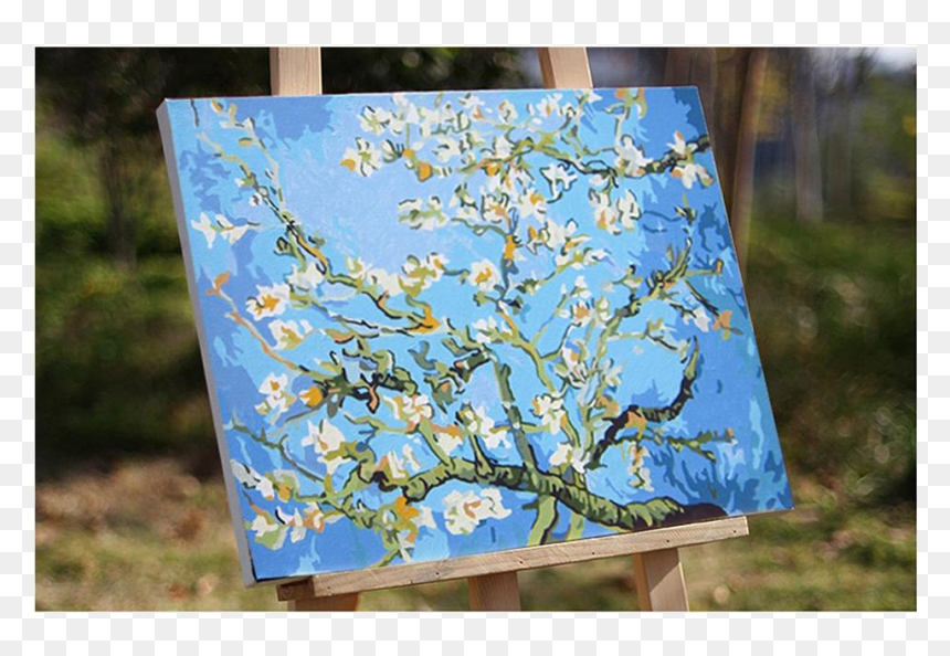 Adult Paint By Number Paris, HD Png Download - wood frame png