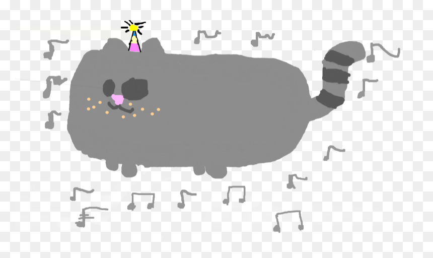 Cartoon, HD Png Download - pusheen png