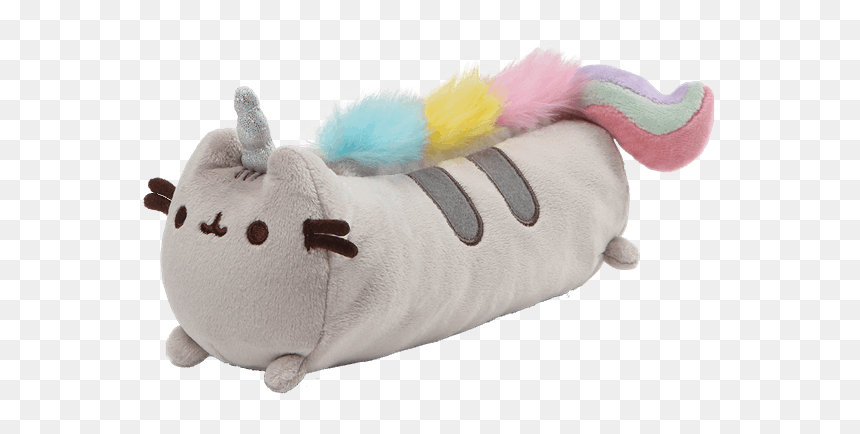 Pusheen Plush Pencil Case, HD Png Download - pusheen png