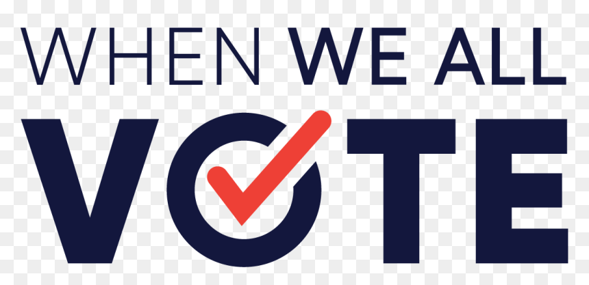We All Vote Logo, HD Png Download - vote png