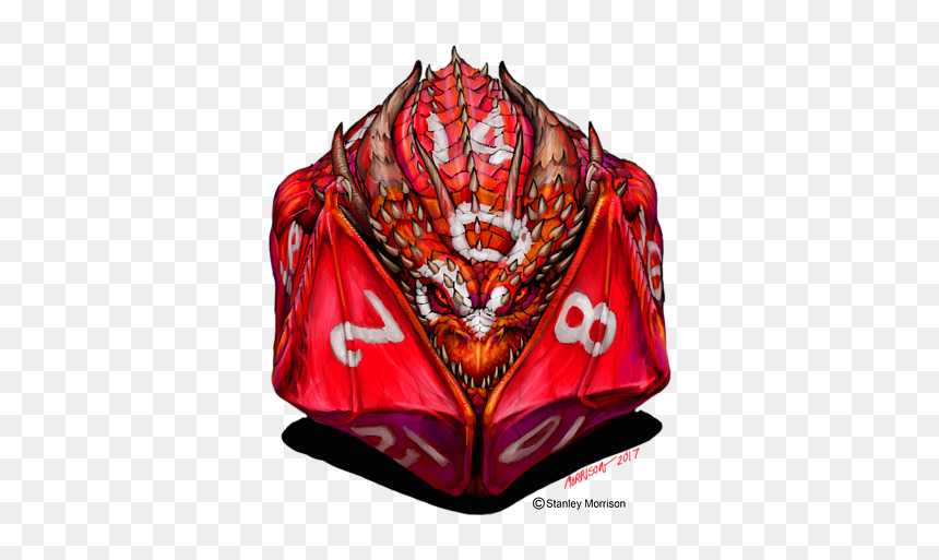 Stanley Morrison Dragon Dice, HD Png Download - d20 png