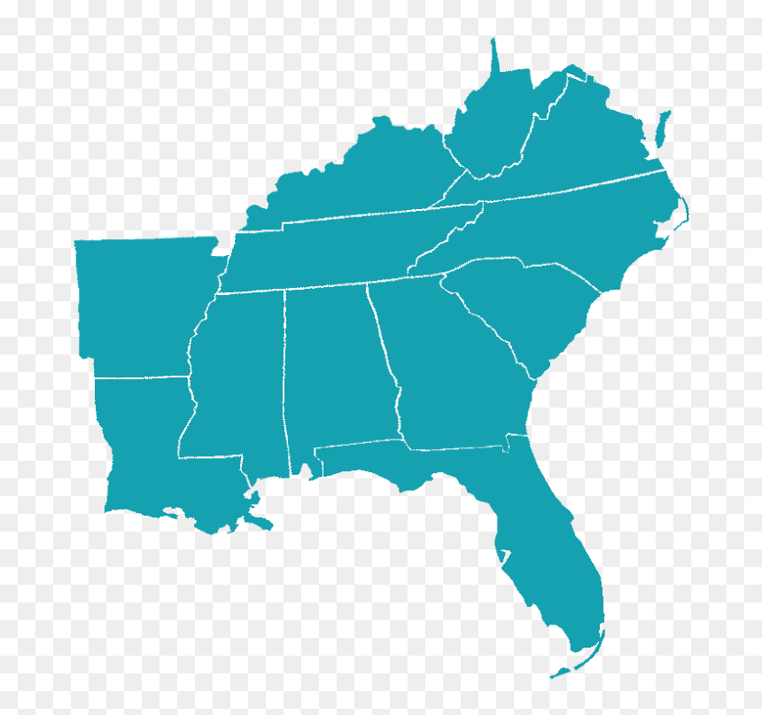 States By Party, HD Png Download - usa map png