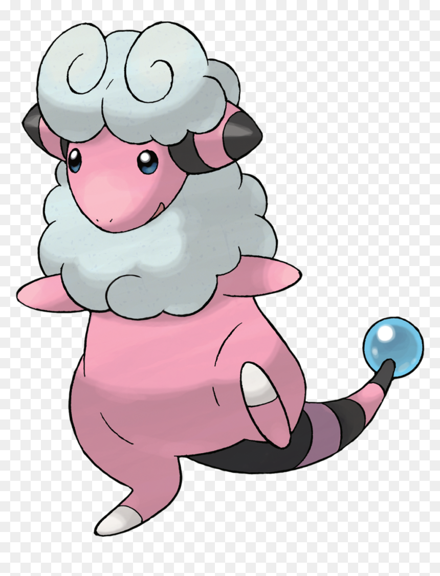 Flaaffy Pokemon, HD Png Download - pink png