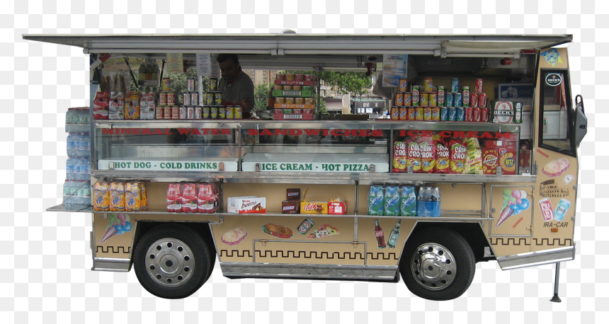 Street Vendor Cut Out, HD Png Download - street png
