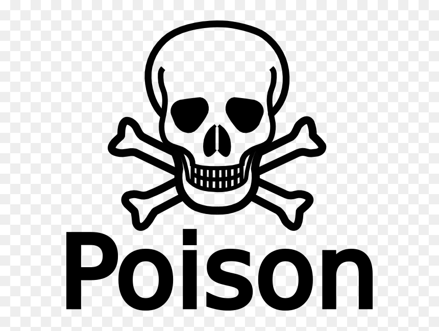 Skull And Bones Poison, HD Png Download - skull and crossbones png