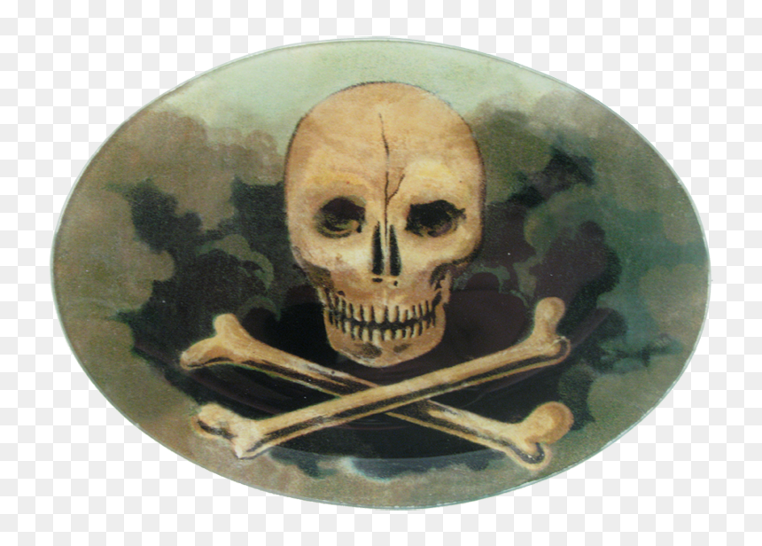 Skull, HD Png Download - skull and crossbones png