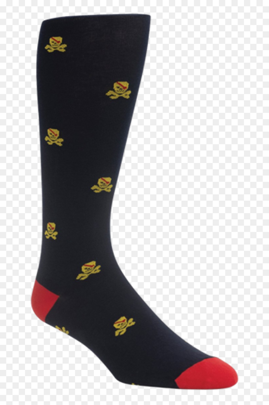 Sock, HD Png Download - skull and crossbones png