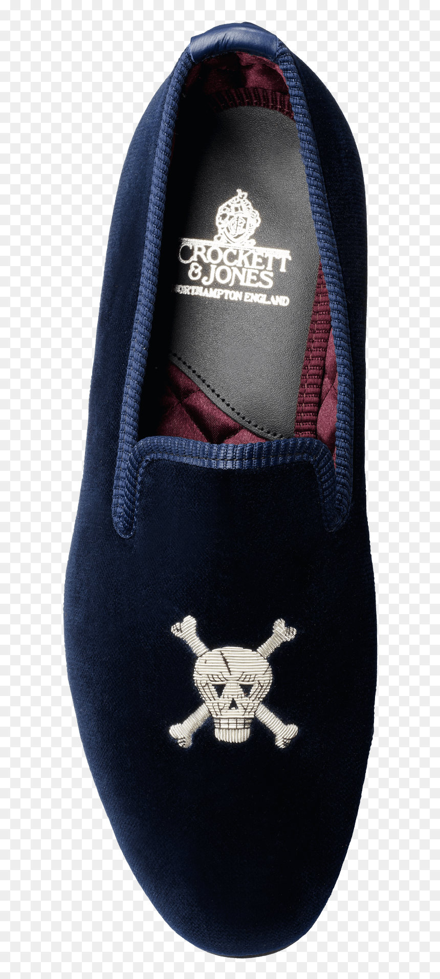 Crockett And Jones Velvet, HD Png Download - skull and crossbones png