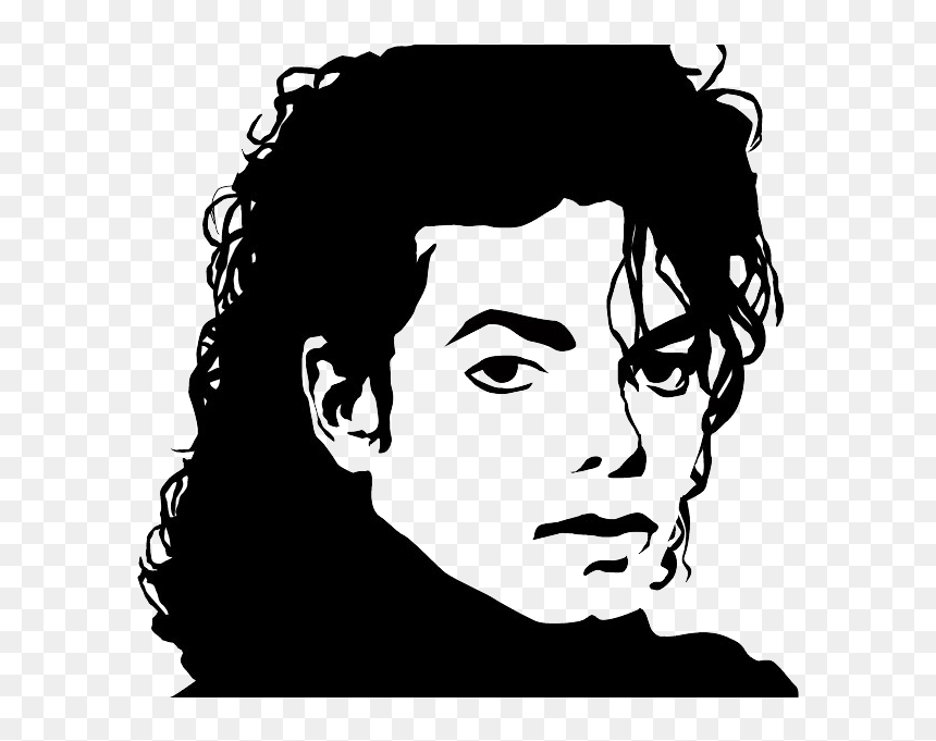 Michael Jackson Face Silhouette, HD Png Download - michael jackson png