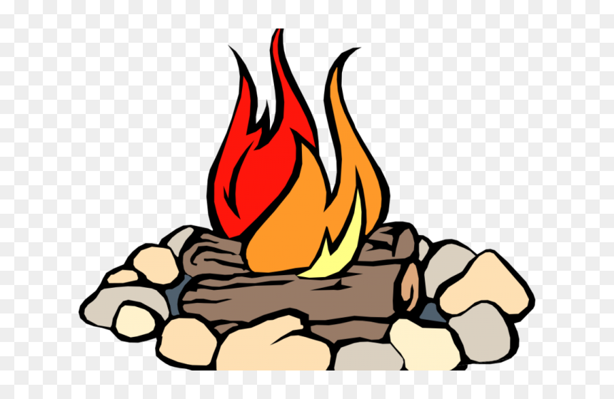 Campfire Fire Clipart, HD Png Download - fire sparks png