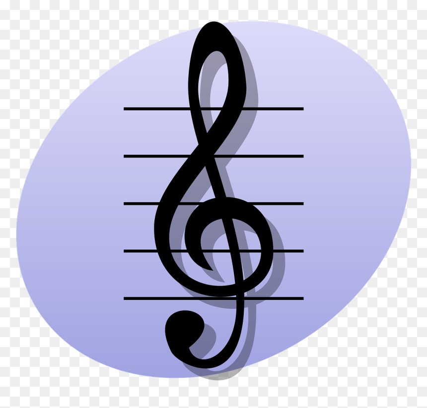 Treble Clef, HD Png Download - treble clef png