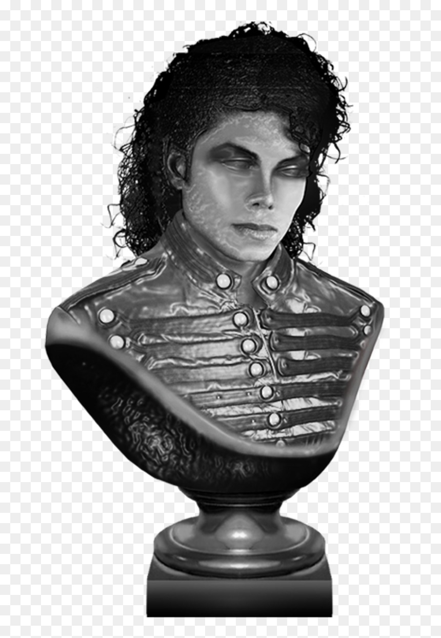Bust, HD Png Download - michael jackson png