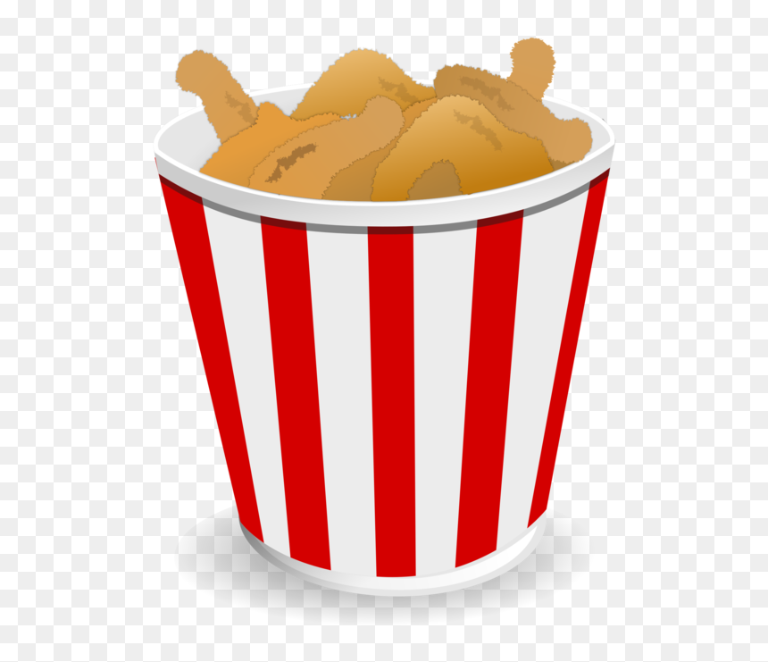 Bucket Of Chicken Clip Art, HD Png Download - fried chicken png
