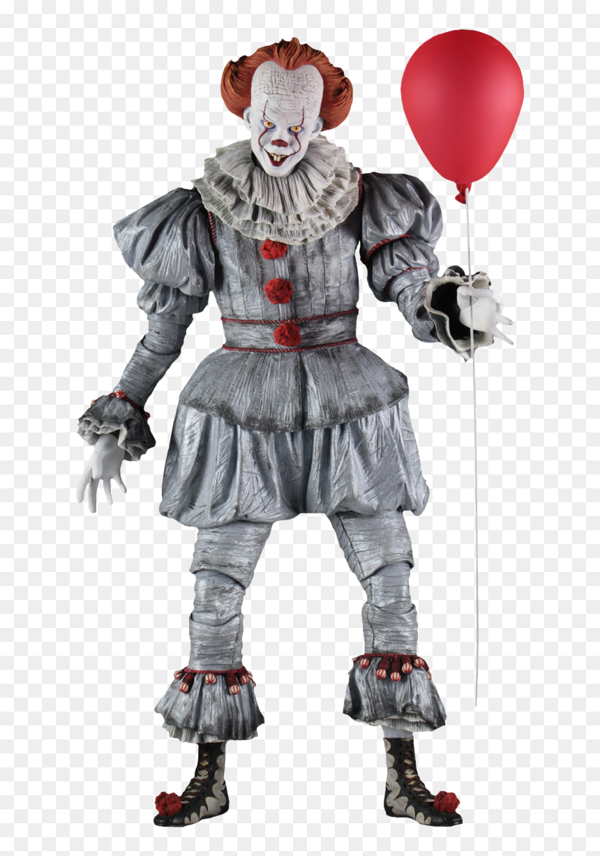 Neca 1 4 Pennywise, HD Png Download - pennywise png