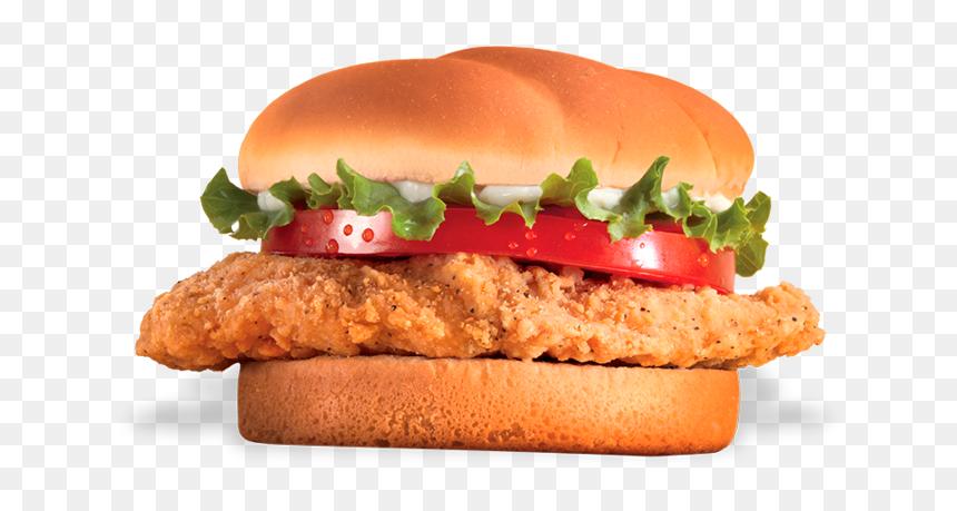 Chicken Sandwich Transparent, HD Png Download - fried chicken png
