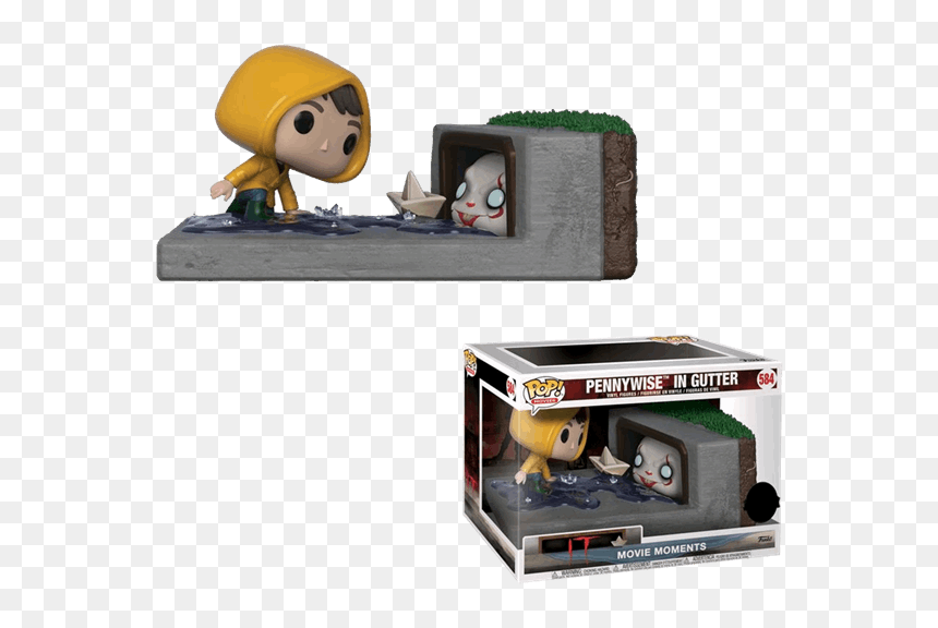 Pennywise In Gutter Funko, HD Png Download - pennywise png