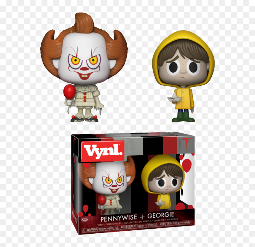 Funko Pennywise And Georgie, HD Png Download - pennywise png