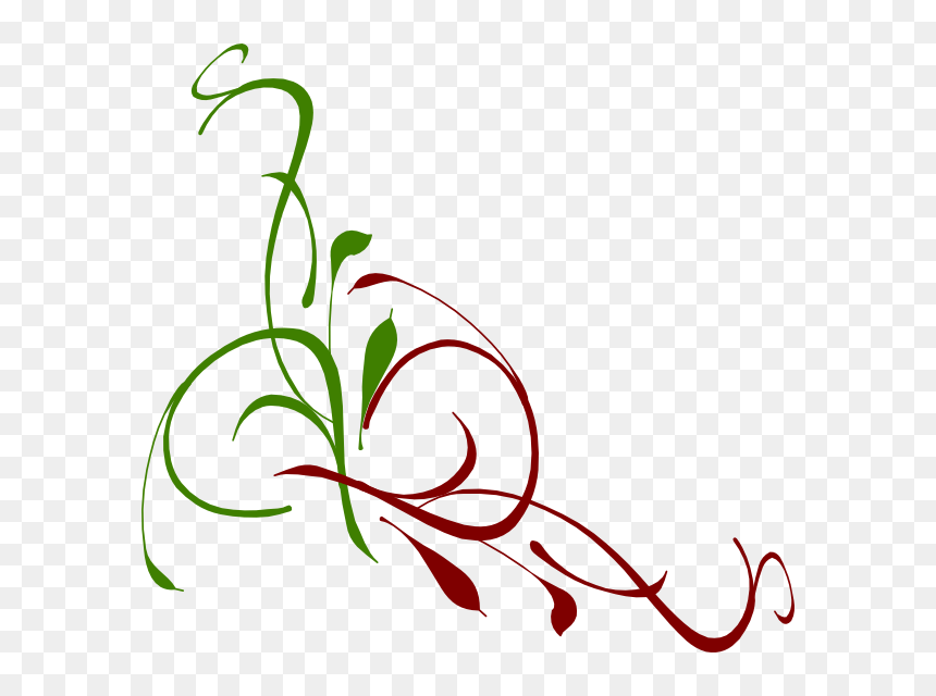 Vine Clip Art, HD Png Download - filigree png
