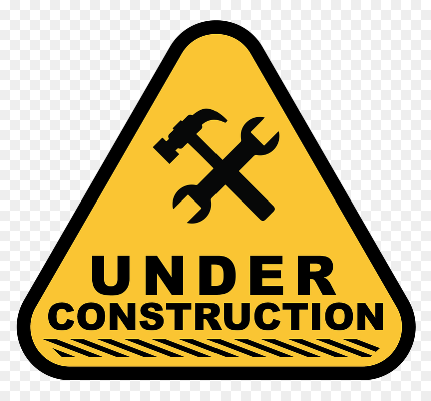 Under Construction Free, HD Png Download - construction png