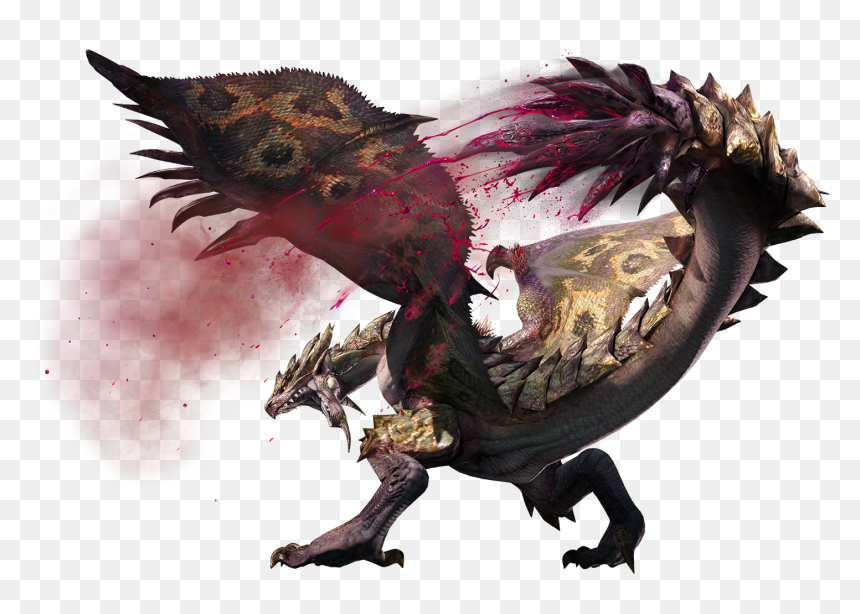 Dreadqueen Rathian, HD Png Download - rathalos png