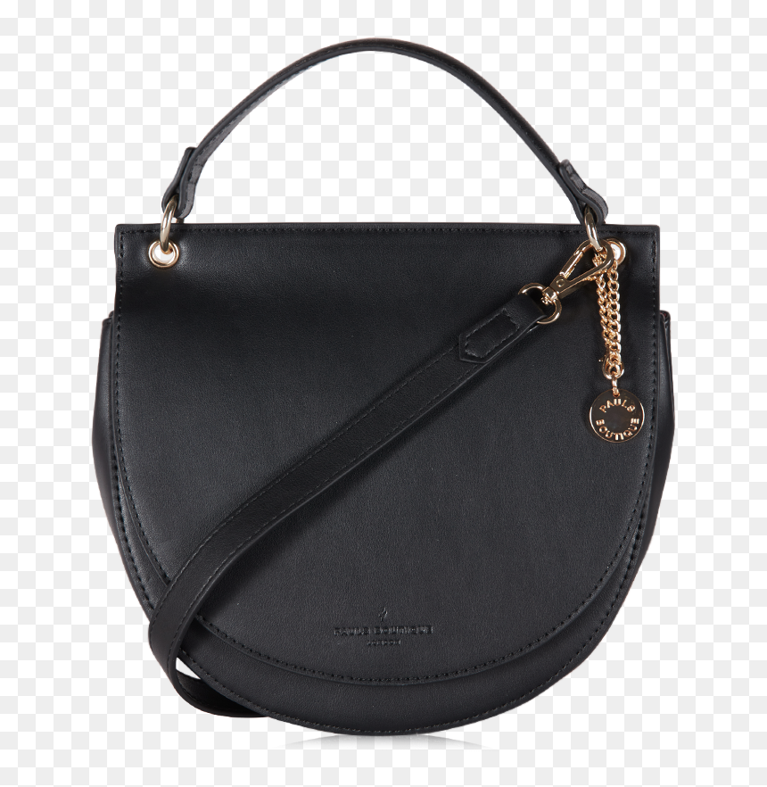 Pauls Boutique Sky Half Circle Shaped Grab Bag In Black - Handbag, HD Png Download - circle cross out png
