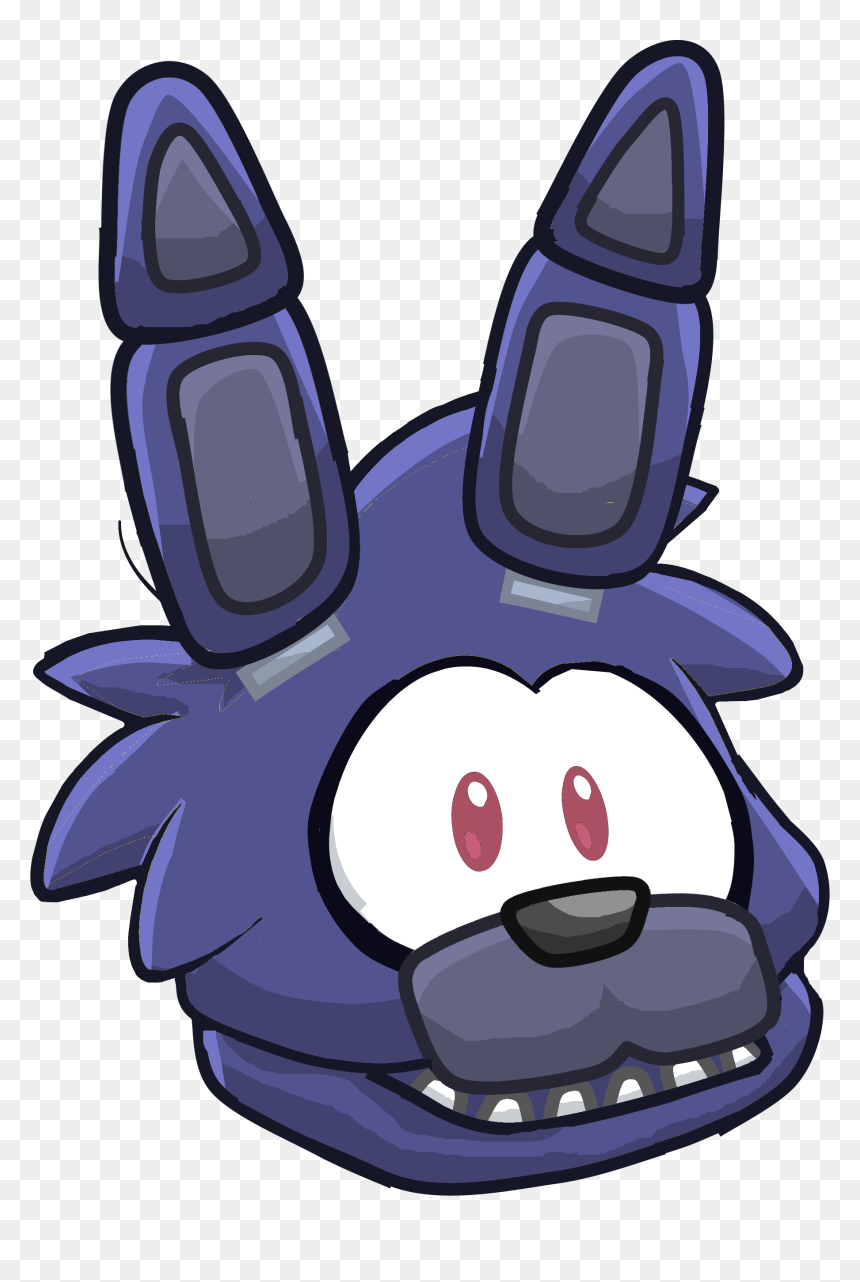 Puffle Bonnie Five Nights At Freddy"s Club Penguin - Club Penguin Puffles Fnaf, HD Png Download - five nights at freddy's bonnie png
