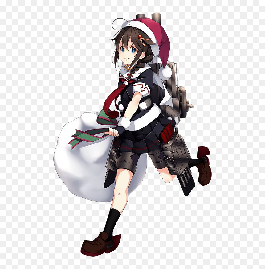 Kantai Collection Kancolle 105 Christmas Dd Shigure - Kantai Collection Png, Transparent Png - kancolle png