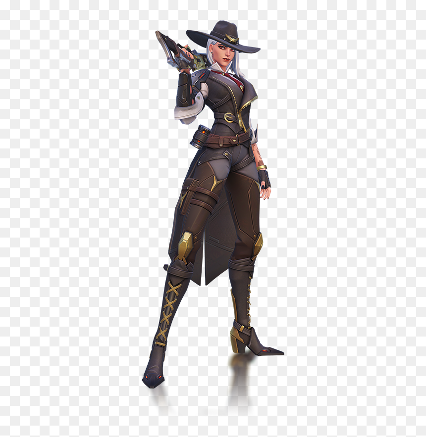Ashe Overwatch Cosplay Guide, HD Png Download - ashe png