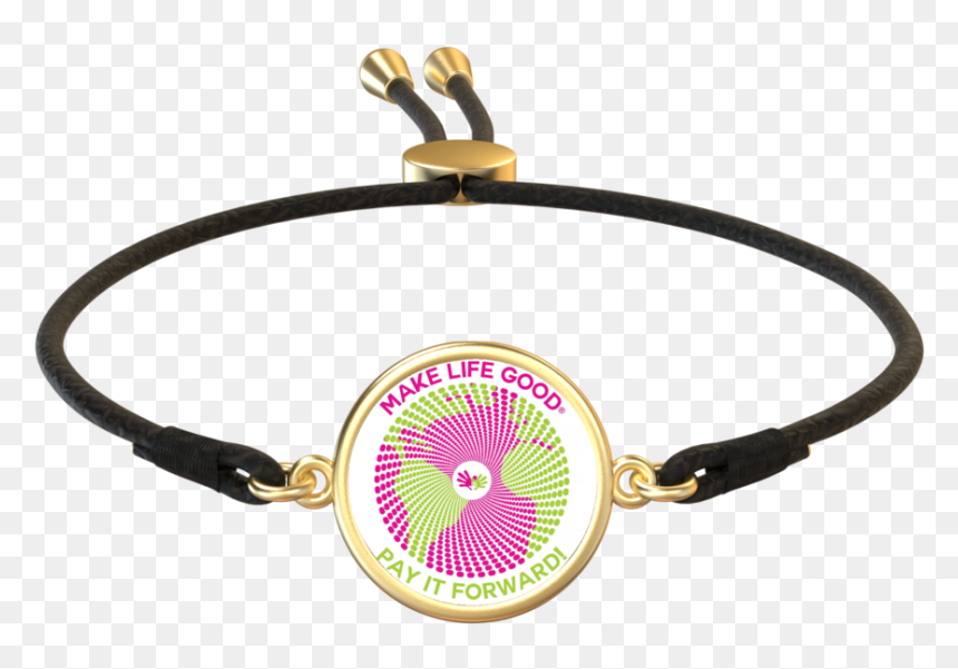 Pay It Forward Ashe Coin Bracelet With Liv Cord - Gold, HD Png Download - ashe png