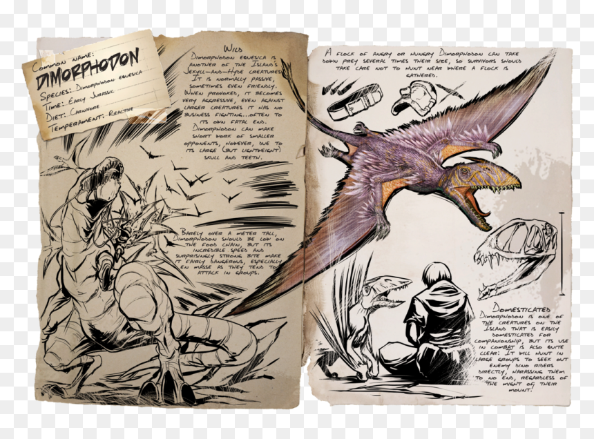 Ark Dimorphodon, HD Png Download - ss png
